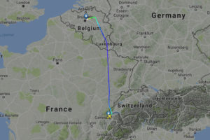 Brussels Airlines Last Scheduled Avro Flight SN2720