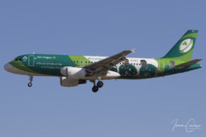 Brussels Airport Airbus A320-214 | Aer Lingus | Registration: EI-DEO | Msn: 2486 | Name: St Sebastian