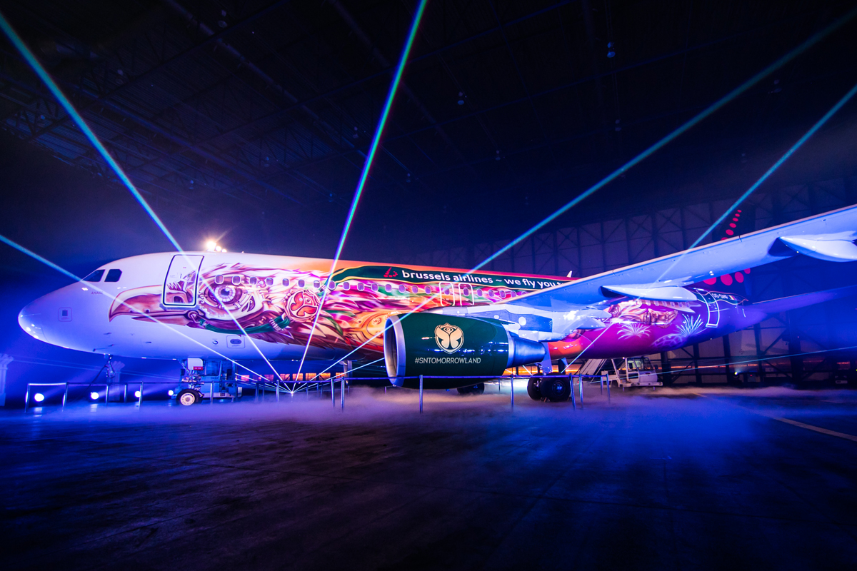Brussels Airlines and Tomorrowland create Amare