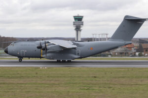 First Airbus A400M Atlas for Belgian Air Force arrives at Melsbroek Air Base