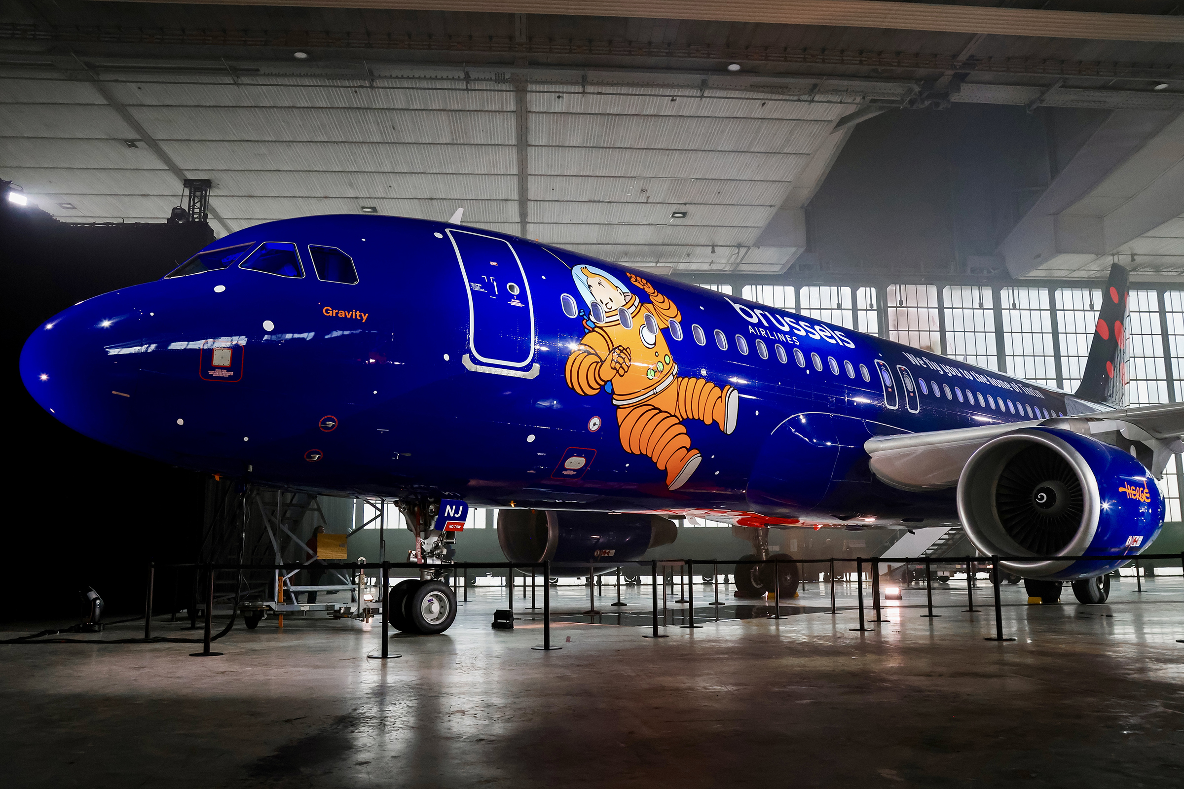 Brussels Airlines presents new Belgian Icon Gravity